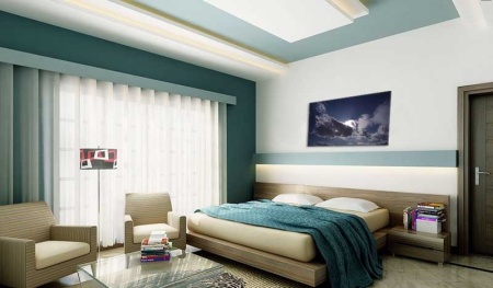 Tablou Canvas Nori Albi pe Cer