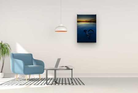 Tablou Canvas peisaje scantei de asfintit