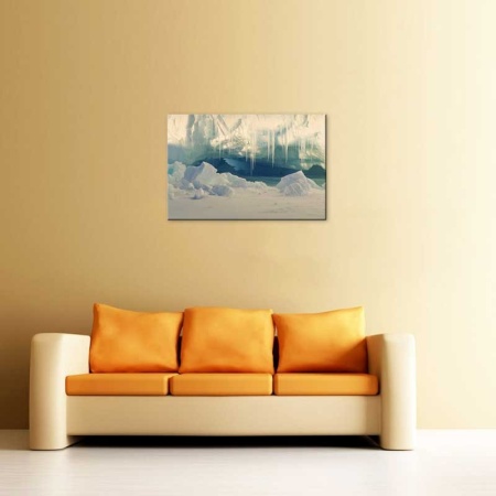 Tablou Canvas Turturi de Gheata