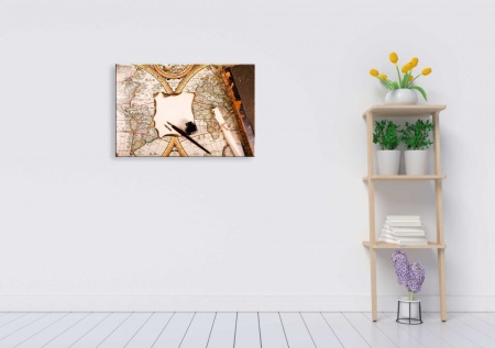 Tablouri Canvas harti meridiane si paralele