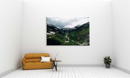 Valea plangerii - Tablou Canvas natura