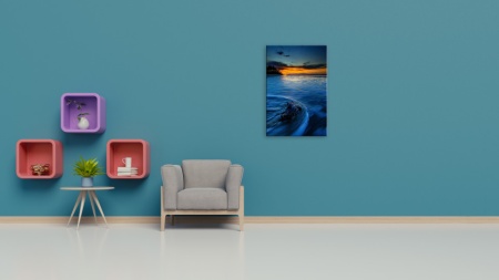 Tablou Canvas peisaje mare spumanta