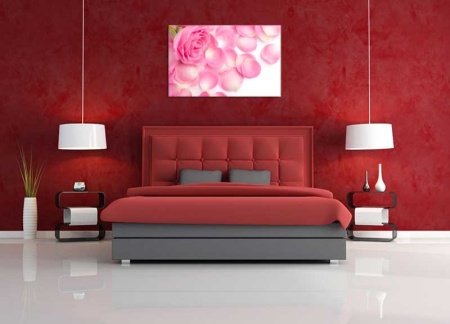 Tablou Canvas Trandafir Roz