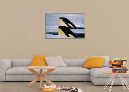 Tablou Canvas Balene