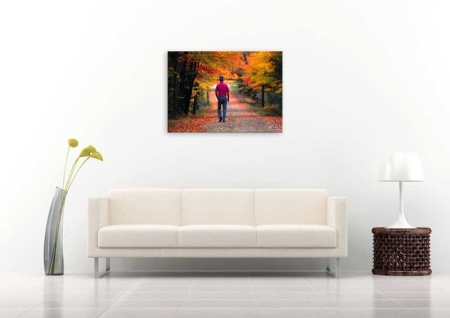 Tablou Canvas Covor de Frunze