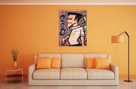 Tablou Canvas Graffiti