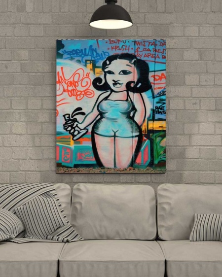 Tablou Canvas Graffiti