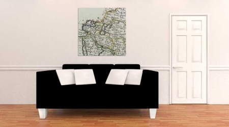 Tablou Canvas Harta