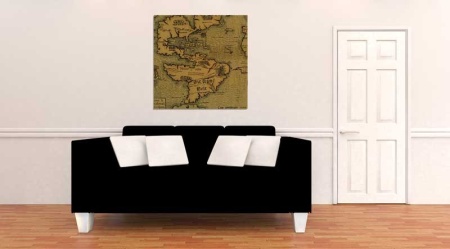 Tablou Canvas Harta