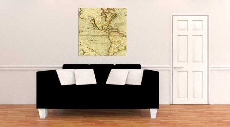 Tablou Canvas Harta