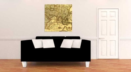 Tablou Canvas Harta