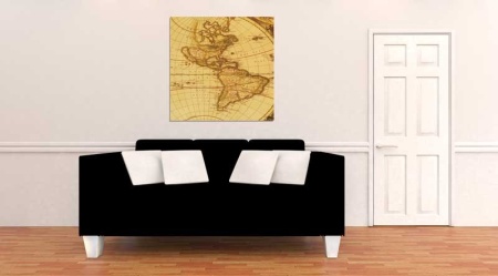 Tablou Canvas Harta