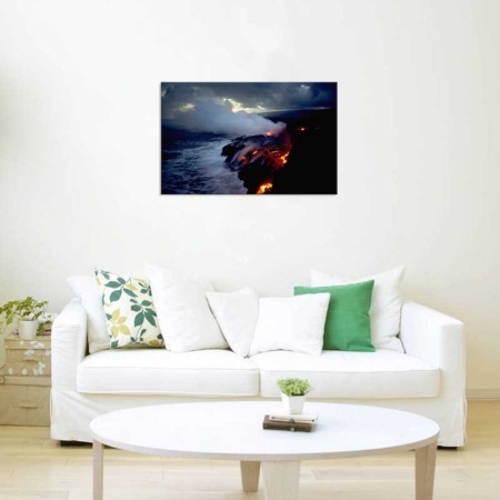 Tablou Canvas Lava Vulcanica