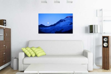 Tablou Canvas Muntele si Luna