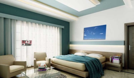 Tablou Canvas Nori Albi pe Cer