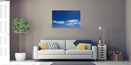Tablou Canvas Nori Albi pe Cer
