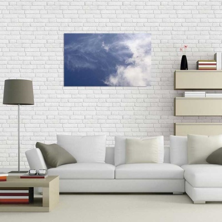 Tablou Canvas Nori Albi pe Cer