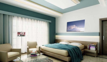 Tablou Canvas Nori Albi pe Cer