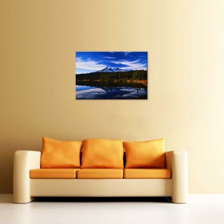 Tablou Canvas Reflexie Munte