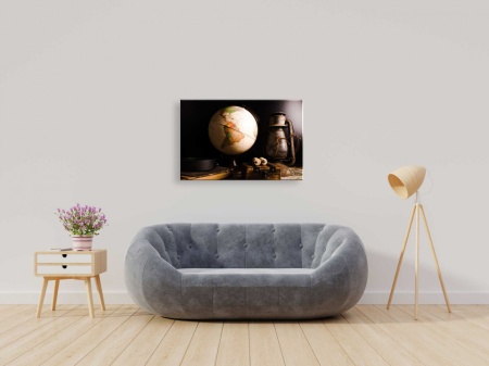 Tablou Canvas retro glob