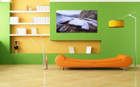Tablou Canvas Marele Canyon Iarna