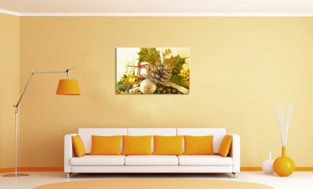 Tablou Canvas Ornamente de Craciun