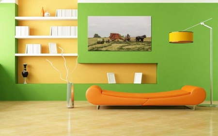 Tablou Canvas Viata la Tara