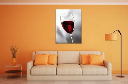 Tablou Canvas Vin Rosu