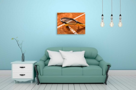 Pauza de tenis - tablouri sport