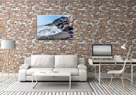 Pe malul marii - Tablou Canvas natura