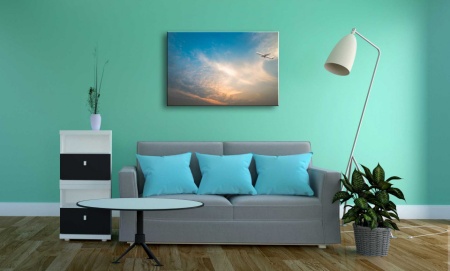 Tablou Canvas avioane de departe