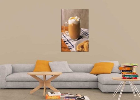 Tablou Canvas Cafea cu frisca