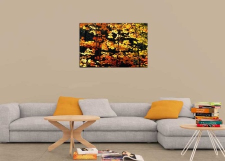 Tablou Canvas Copac cu Frunze Aramii