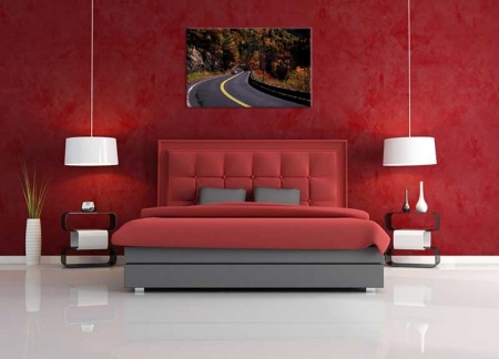 Tablou Canvas Drum prin munti