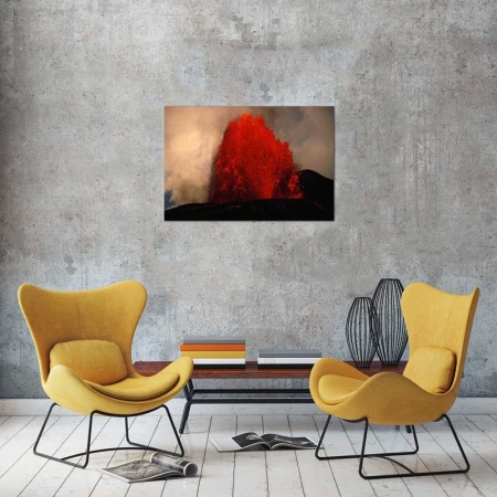 Tablou Canvas Eruptie Vulcanica