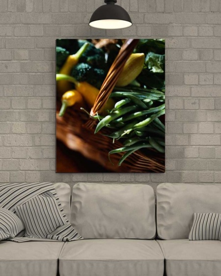 Tablou Canvas Fasole Verde