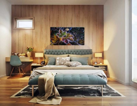 Tablou Canvas Frunze inghetate