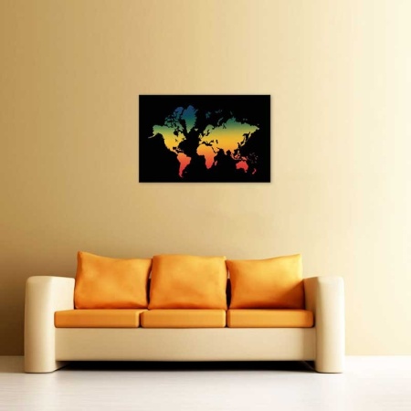 Tablou Canvas Harta