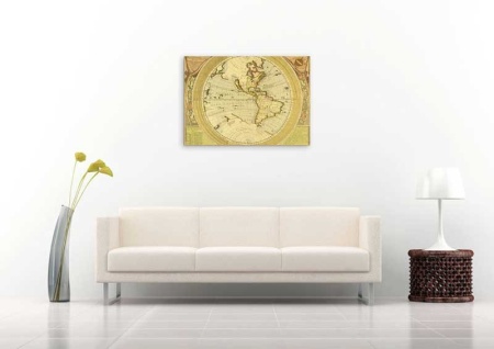 Tablou Canvas Harta