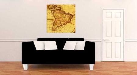 Tablou Canvas Harta