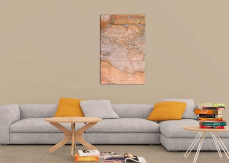 Tablou Canvas Harta