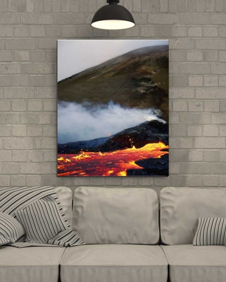 Tablou Canvas Lava Vulcanica