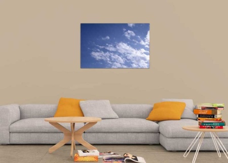 Tablou Canvas Nori Albi pe Cer