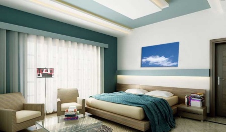 Tablou Canvas Nori Albi pe Cer