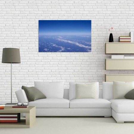 Tablou Canvas Nori Albi pe Cer