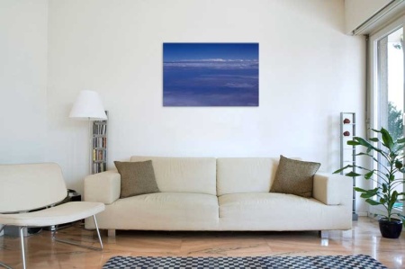 Tablou Canvas Nori Albi pe Cer
