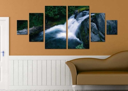Tablou Multicanvas Cascada