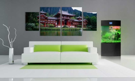 Tablou Multicanvas Panorama Asia