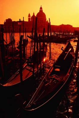 Tablou Canvas Apus de Soare in Venetia - Img 2