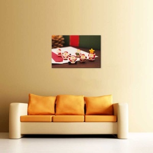 Tablou Canvas Figurina Mos Craciun - Img 1